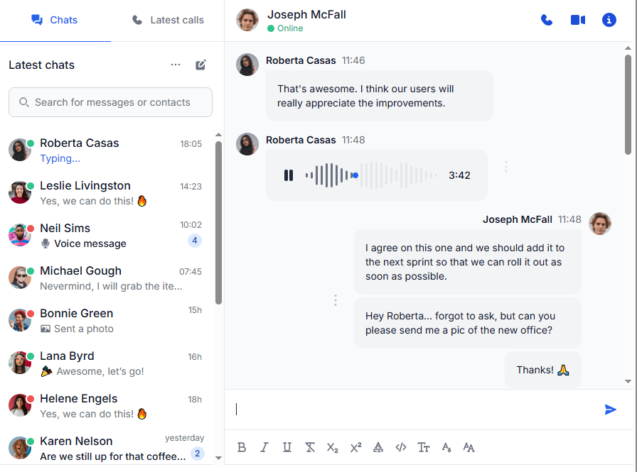 Pozwól zespołowi zadawać pytania CRM tak, jak rozmawiają z kolegą